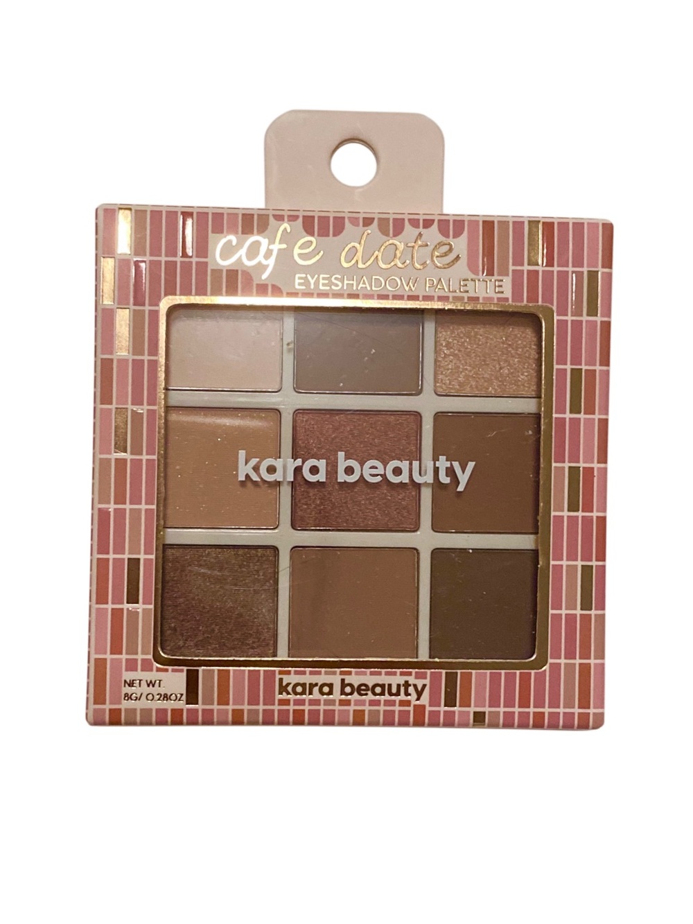 Kara Beauty Cafe Date Eyeshadow Palette - Warm Brown Shades